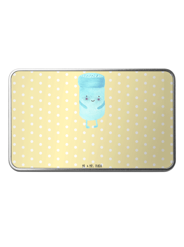 Mr. & Mrs. Panda plätzchendose Beste Freunde Salz mit Spruch in Gelb Pastell