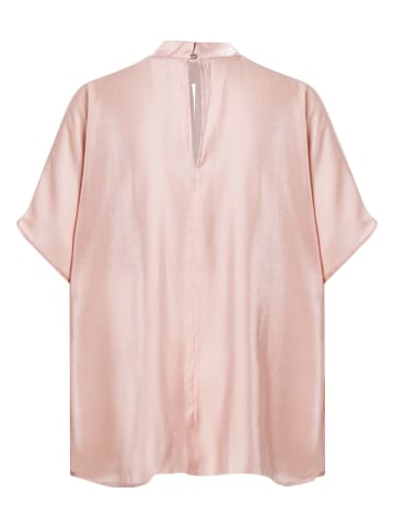 More & More Kurzarmbluse in powder rose