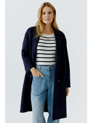 Oui Mantel Scuba in darkblue