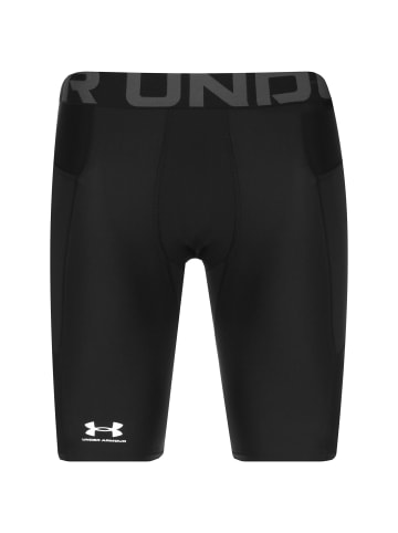 Under Armour Trainingsshorts Long Shorts in schwarz / weiß