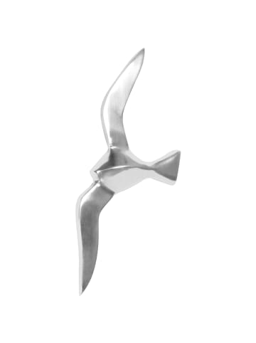 FineBuy Geweih in Silber / Aluminium / 30x3x13