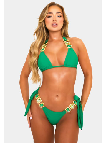 Moda Minx Bikini Top Boujee in Emerald