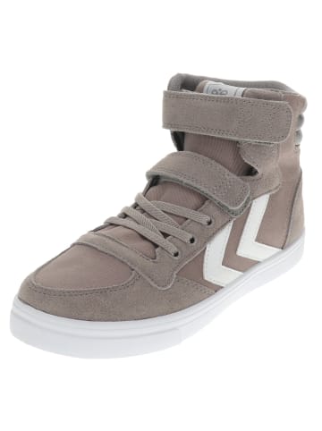 Hummel Sneaker High in Grau/Weiß