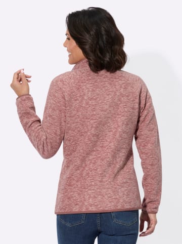 WITT WEIDEN Fleecejacke in hortensie-rosenholz-bedruckt