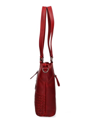 Hill Burry Schultertasche in RED
