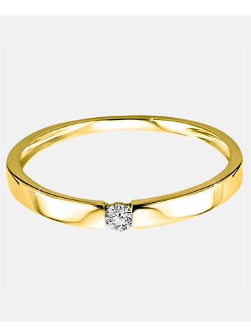 Diamant L'éternel Ring aus 585 Gelbgold mit 0.05 Karat Diamant