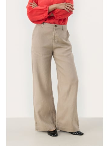 PART TWO Casual Hose NinnesPW Classic fit in Desert Taupe