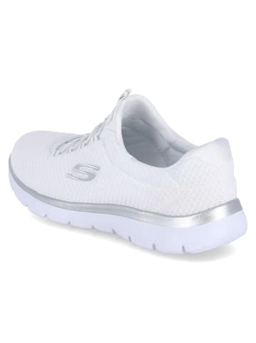 Skechers Slip-On-Sneaker SUMMITS in weiß