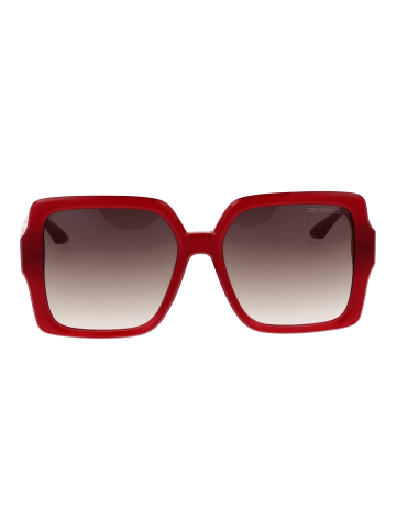 Trussardi Frauen Sonnenbrille Quadratisch Rot