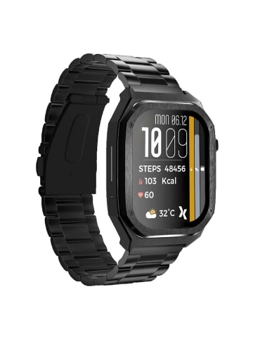 Maxcom Smartwatch FW65 Iron S 1,69-Zoll-TFT-Display, IP68 Schwarz in Schwarz