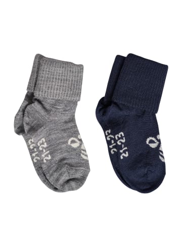 Hummel Long Socken Hmlmini Kinder in DRESS BLUES/GREY MELANGE