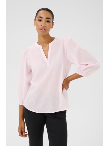 Kaffe Langarm-Bluse KAsjila in Lilac Snow