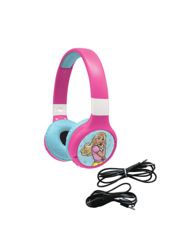 Lexibook Barbie 2-in-1 Bluetooth® & Kabel-Kopfhörer faltbar