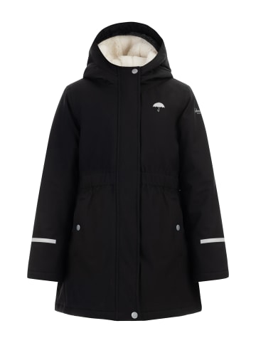 Schmuddelwedda Mädchen Winterjacke in Schwarz