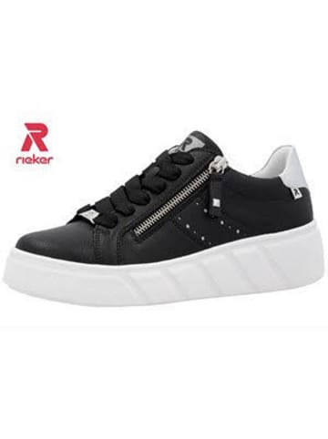 Rieker Evolution Sneaker in schwarz