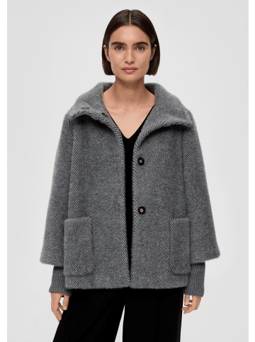 s.Oliver BLACK LABEL Outdoor-Jacke langarm in Grau