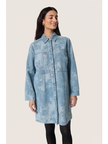 Soaked in Luxury Denimkleid SLAltea Lockere Passform in Fuzzy Blue Denim