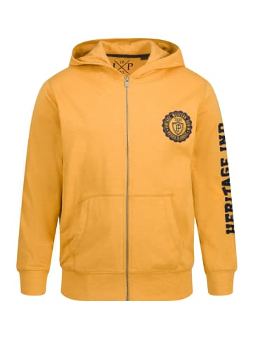 JP1880 Sweatjacke in safrangelb