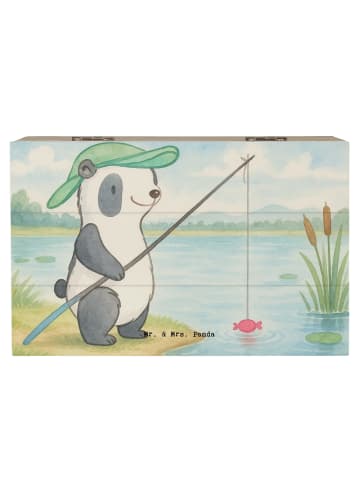 Mr. & Mrs. Panda Box Panda Angeln Design ohne Spruch in Weiß