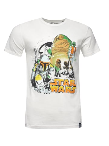 Recovered T-Shirt Star Wars Jaba Group in Beige