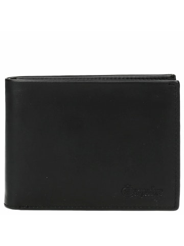 Esquire New Silk - Geldbörse 7cc 11 cm (black) in schwarz