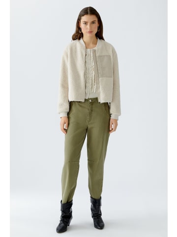 Oui Blouson in light stone