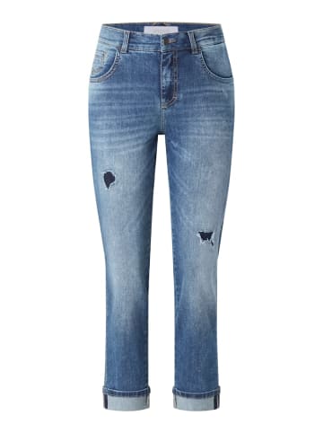 ANGELS Jeans Jeans DARLEEN CROP TU GLAM in Blau