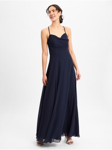 Marie Lund Damen Abendkleid in marine - 0002
