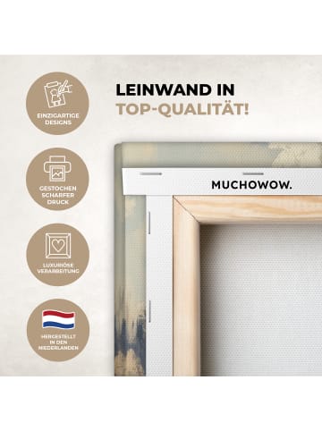 MuchoWow Leinwand bilder Berghütte (BxH)