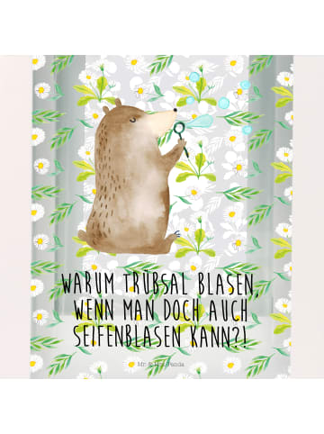 Mr. & Mrs. Panda Laterne Bär Seifenblasen mit Spruch in Transparent