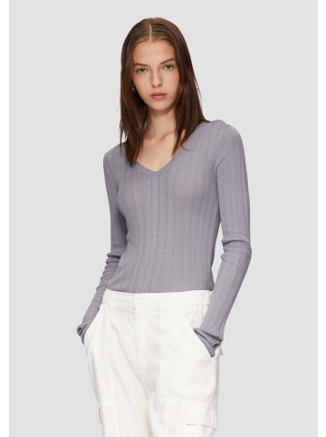 QS Strickpullover  in  9203_grau