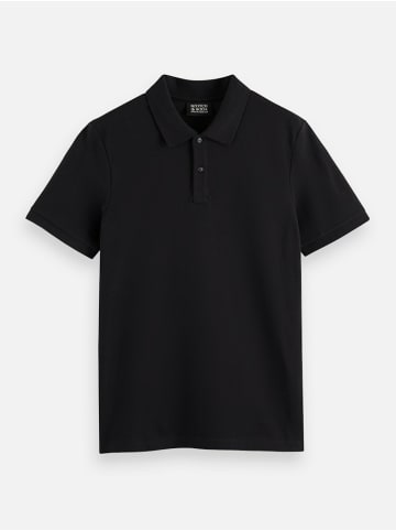 Scotch & Soda Poloshirt für Damen in schwarz