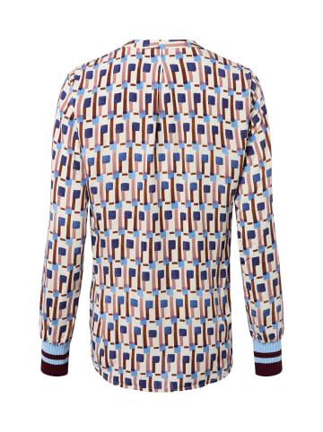 EMILY VAN DEN BERGH  Bluse in marine altrosa - 0001