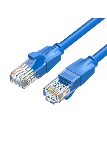Vention Netzwerkkabel UTP CAT6 Vention RJ45 Ethernet 1000Mbps in Blau