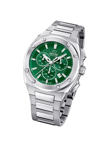 Jaguar Chronograph-Armbanduhr Jaguar Executive silber extra groß (ca. 45,5mm)