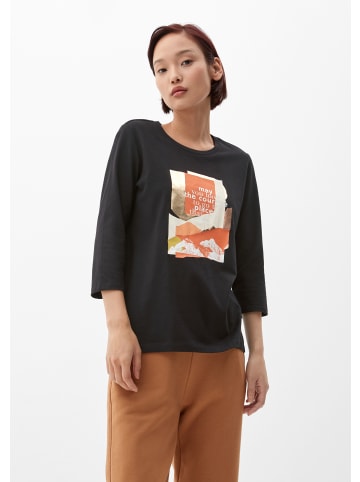 s.Oliver T-Shirt in 99D0_schwarz