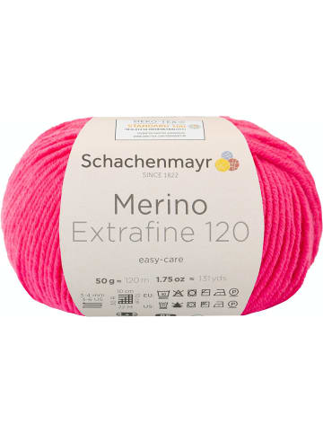 Schachenmayr since 1822 Handstrickgarne Merino Extrafine 120, 50g in Azalee