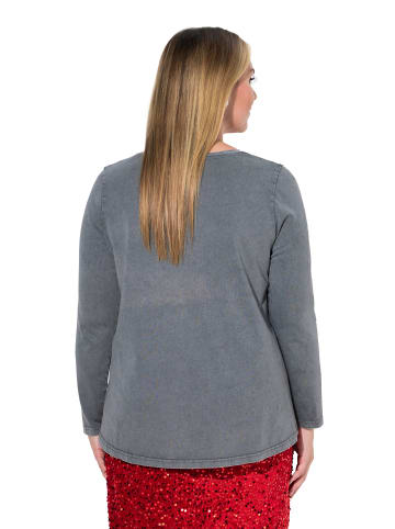 Shirt in stahlgrau