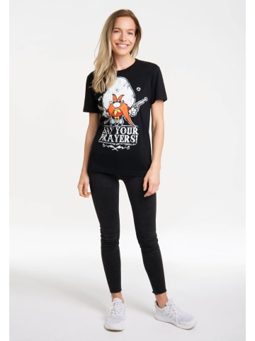 Logoshirt T-Shirt Looney Tunes in schwarz