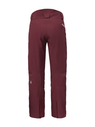 Schöffel Hose lang "Ski Pants Weissach L" in dark burgundy