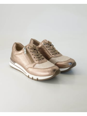 Terry Sportliche Schnürschuhe in Gold