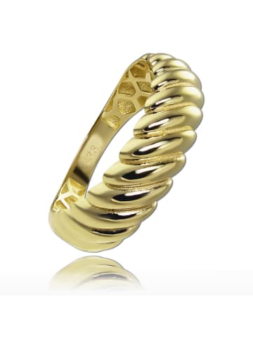 BALIA 333 Gelbgold - 8 Karat Damen Ringe Big Twisted Fingerring 56(17,8)