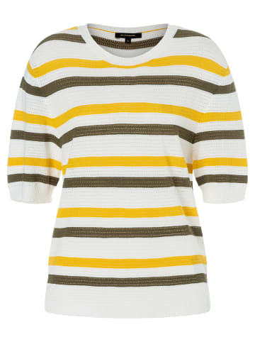 More & More Ajourstreifenpullover in ajour knit