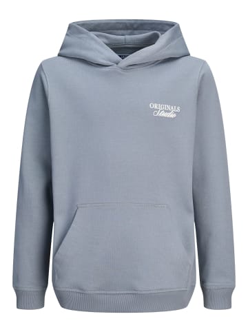 JACK & JONES Junior Hoodie JORNORREBRO TYPO BACK SWEAT HOOD JNR in tradewinds