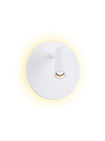 paulmann LED Akkuwandleuchte Kiora 2700K 80lm / 50lm 3,7V 0,6W / 0,7W dimmbar Weiß