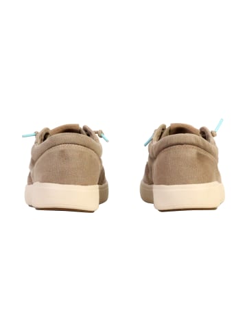 natural world Sneakers aus Cotton NL-Leder Beige