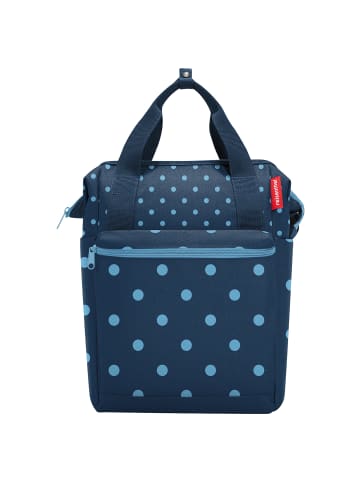 KLICKfix reisenthel Roomy GT 12 - Hinterradtasche 40 cm in mixed dots blue