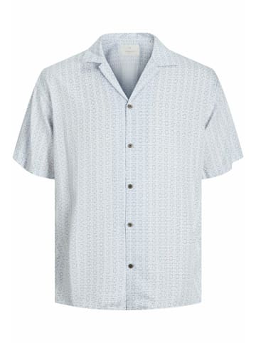 Jack & Jones Kurzarm FreizeitHemd für Herren in grau
