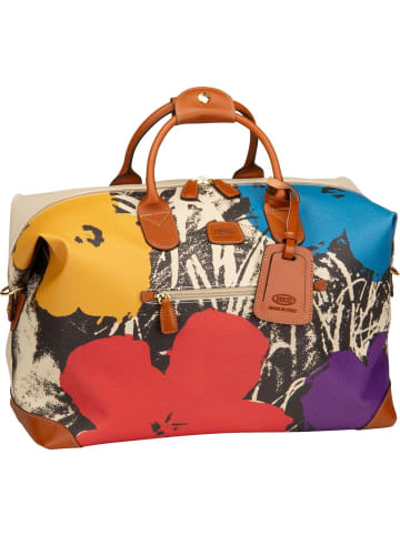 BRIC`s Weekender Andy Warhol x Bric's Medium Duffle in Flowers