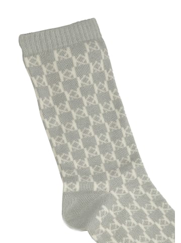 Kazar Socken & Beinstulpen in Grau